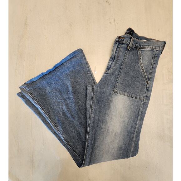 Lucky Brand Denim - Lucky Brand Women's Denim Bell Flare SZ 12/31 Jeans Hippie Boho